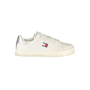 Tommy Hilfiger Bianco Polyurethaan Dames Sneaker