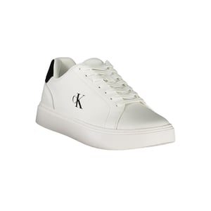 Calvin Klein Bianco Polyuretan Herr Sneaker