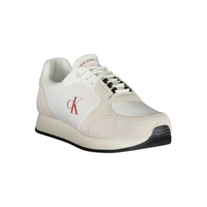 Calvin Klein Witte Polyurethaan Heren Sneaker