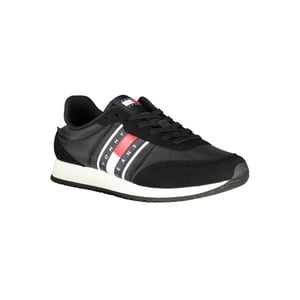 Tommy Hilfiger Zwarte Polyurethaan Heren Sneakers