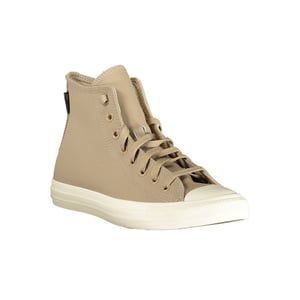Converse Beige Läder Unisex Sneakers