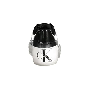 Calvin Klein Svart Läder Sneakers för Dam