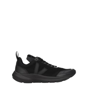 Veja Zwarte Stoffen Sportschoenen