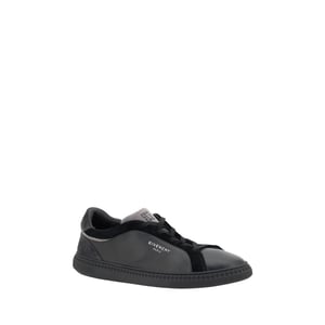 Givenchy Zwarte Leren G Set Sneakers