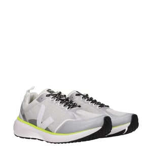 Veja Grijze Textielen Sport Sneakers