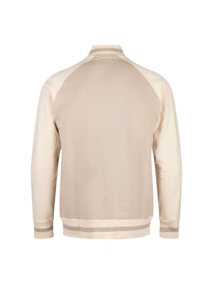 Luke 1977 Junior Kansas Varsity Jacket in Stone