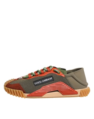 Dolce & Gabbana Multicolor Veter Sneakers Low Top NS1