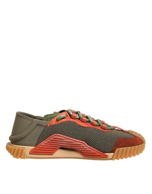 Dolce & Gabbana Multicolor Veter Sneakers Low Top NS1