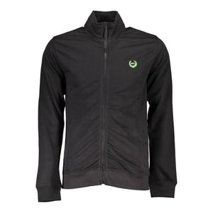 Gianmarco Venturi Zwarte Katoenen Heren Hoodie