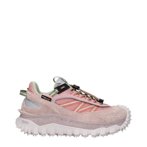 Moncler Roze Leren Sport Sneakers