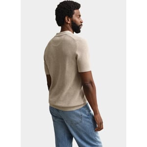 Gant Polo heren katoenen polotrui met textuur 8030294/198