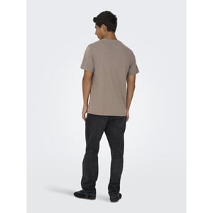 Only & Sons Onsmax life reg ss stitch tee noos