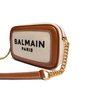 Balmain schoudertas met logo
