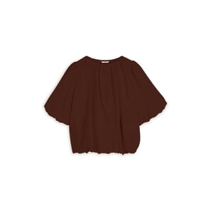 Summum Top balloon sleeves viscose cotton 2s3442-12370