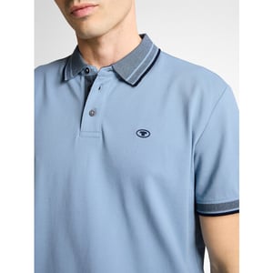 Tom Tailor Printed polo licht