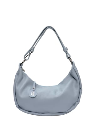 Anna Luchini Turquoise Rundleer Tas
