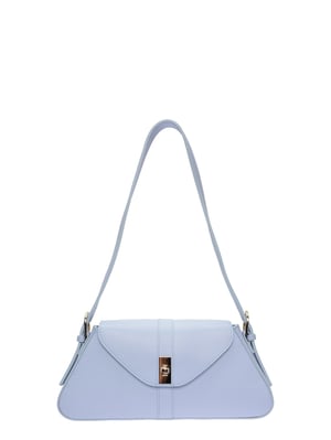 Roberta M Turquoise Rundleer Tas