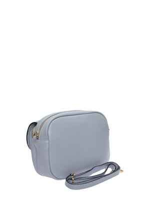 Luisa Vannini Turquoise Rundleer Tas