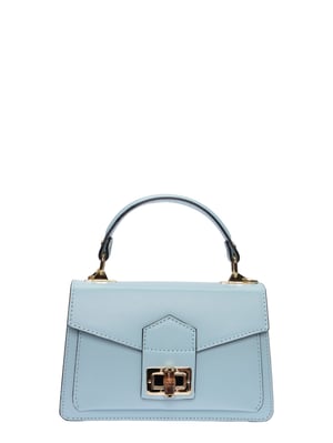 Roberta M Turquoise Rundleer Tas