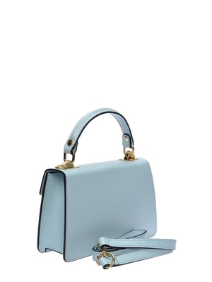 Roberta M Turquoise Rundleer Tas