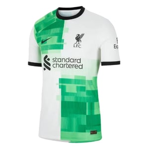 Nike Liverpool Vit Och Grön Fotbollströja