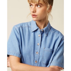 King Louie Blouse korte mouw 10534 evalina
