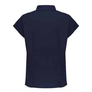 Geisha 63140-21 675 blouse crinckle navy