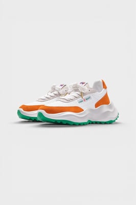 Casablanca Atlantis Women's Sneaker White Orange