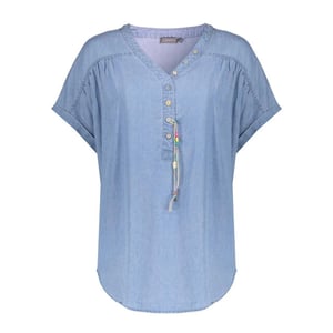 Geisha Suze 830 top lyocell ropes bleached denim