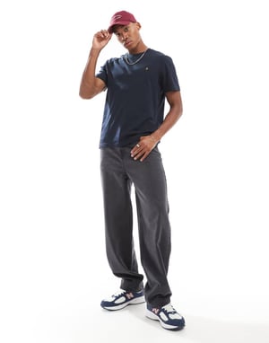 Farah Danny t-shirt in navy - NAVY