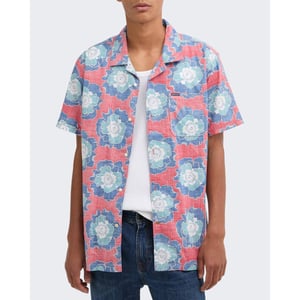 Barbour Heren hauxley printed summer fit shi