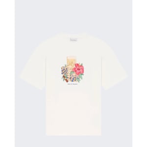 Drole De Monsieur Heren t-shirt hibiscus club