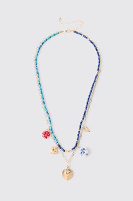 Layered Charm Necklace