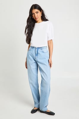 Tall Basics High Waist Mom Jean