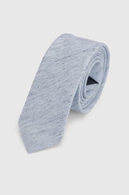 Light Blue Tweed Look Tie
