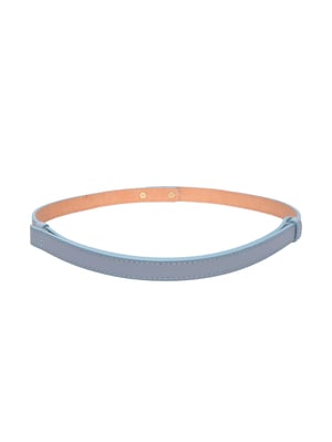 Isabella Rhea Turquoise Rundleer Riem