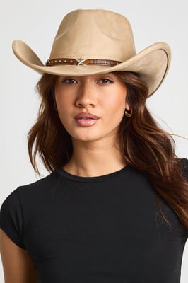 Star Trim Western Cowboy Hat