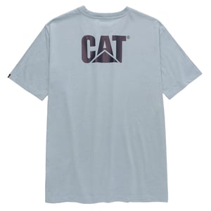 Caterpillar Mens Trademark T-Shirt (Blue Fog Heather)