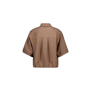 Studio Anneloes nellie waffle blouse 13666 2200 latte