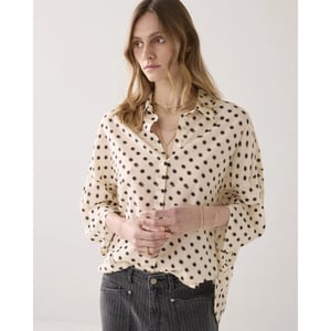 Summum 2s3434-12390 122 blouse blury dots ivory