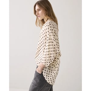 Summum 2s3434-12390 122 blouse blury dots ivory