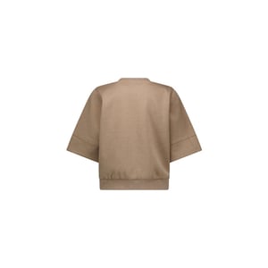 Studio Anneloes pleuni ssl embroiderie sweater 13687 2200 latte