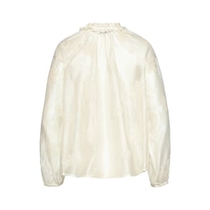 Smashed Lemon Luchtige boho-blouse met geborduurde print |