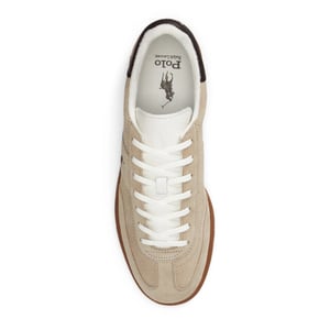 Ralph Lauren Ralph lauren bedford milkshake/brown lage sneakers unisex