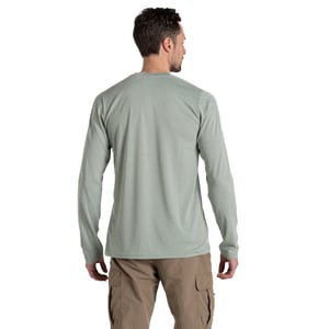 Craghoppers Heren Abel Nosilife T-shirt met lange mouwen (Korstmossen Groen)