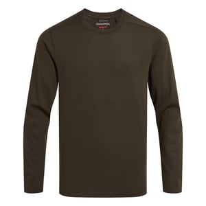 Craghoppers Heren Abel Nosilife T-shirt met lange mouwen (Bosgroen)