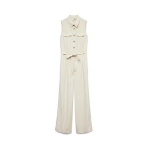Vero Moda Vmjosephine sl jumpsuit wvn btq beige