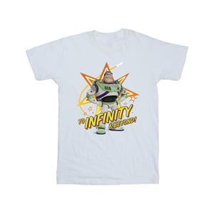 Disney Jongens Toy Story Buzz tot in het oneindige T-Shirt (Wit)