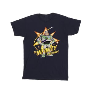 Disney Jongens Toy Story Buzz tot in het oneindige T-Shirt (Marineblauw)