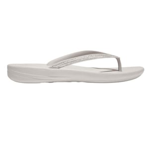 Fit Flop Dames/Dames Sparkle iQushion teenslippers (Grijs)